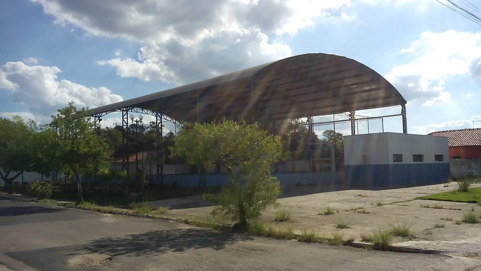 Quadra Poliesportiva do Distrito de Capoerê entra na segunda etapa de obras
