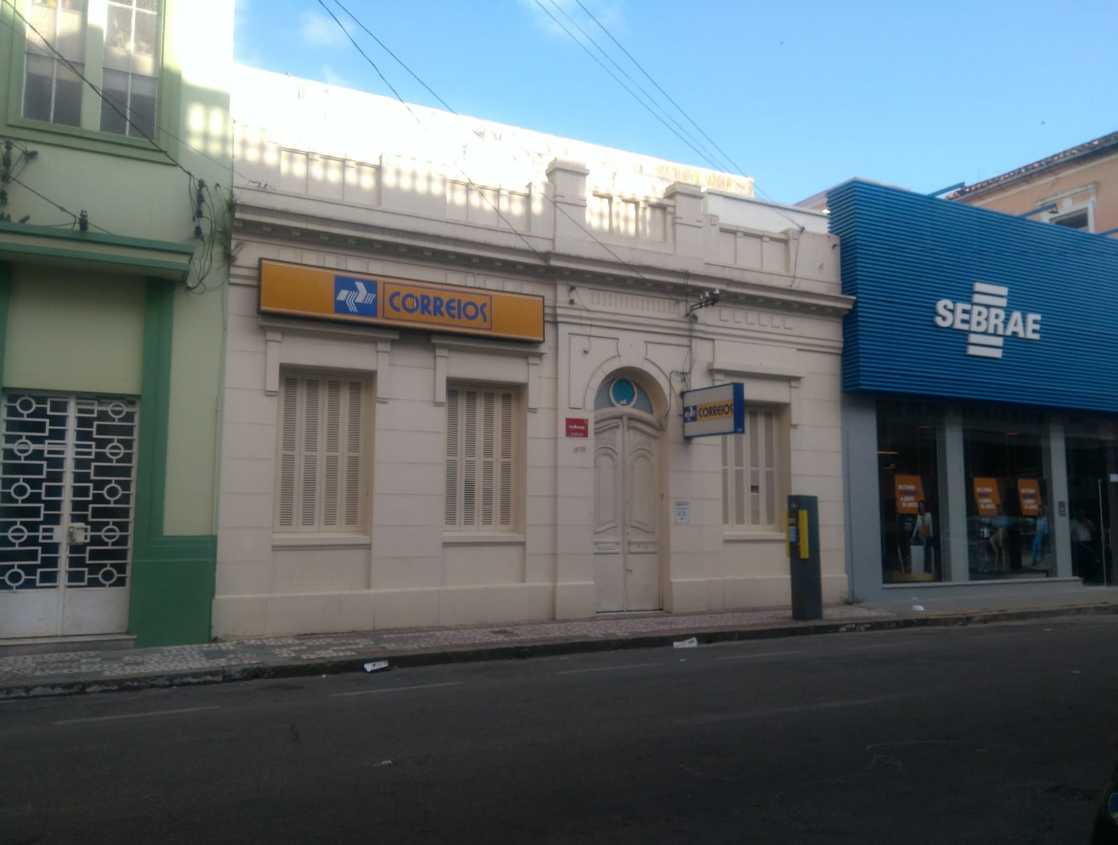 Posto eleitoral de Mondaí funciona agora no prédio dos Correios
