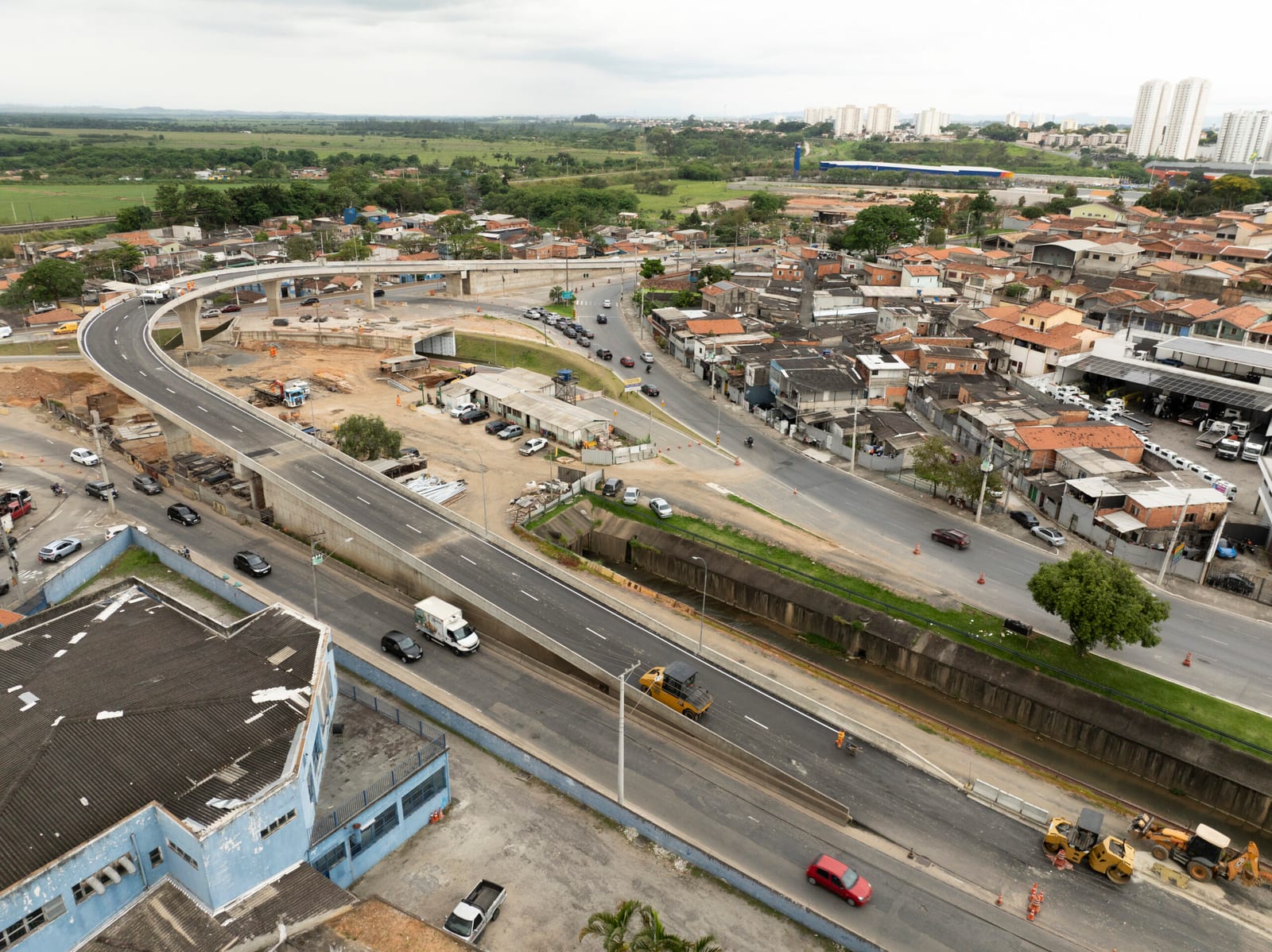 Duplicação da Sebastião Gualberto avança com abertura de túnel e viaduto