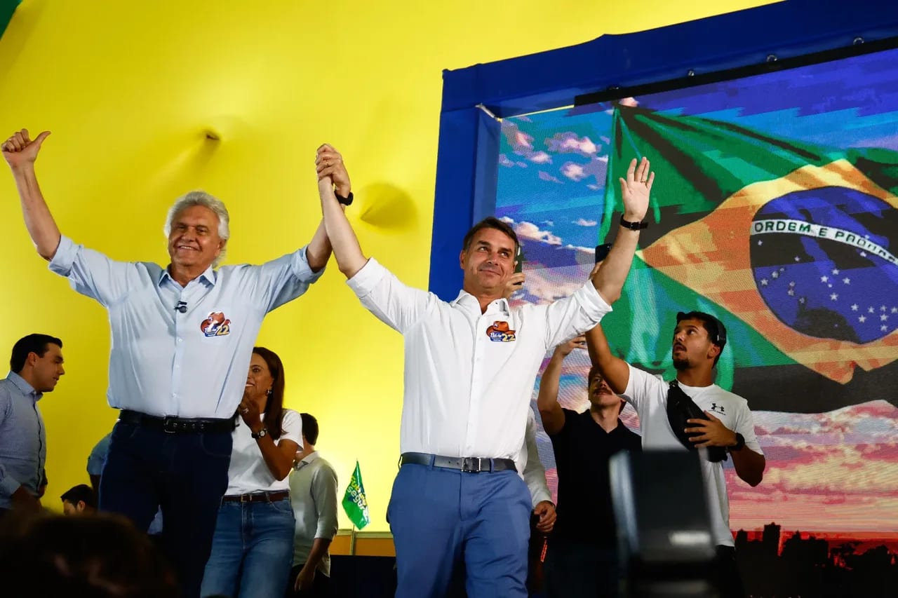 Flávio mira IA de Goiás para plano de segurança
