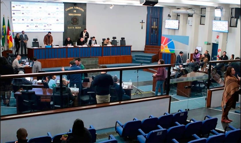Câmara de Santa Maria aprova moção de repúdio a Alexandre de Moraes por 12 a 5