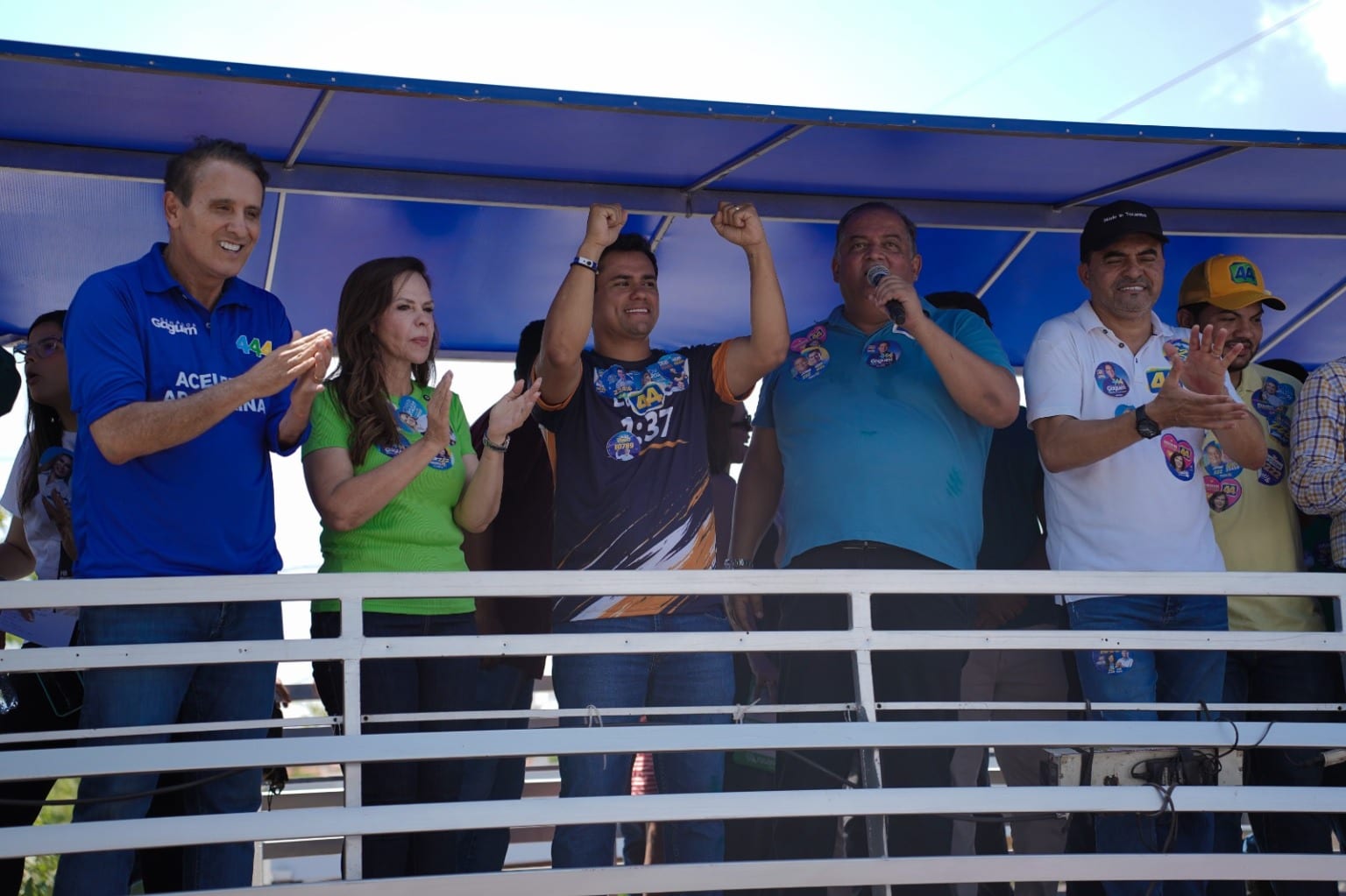 Ao lado de Wanderlei, Dorinha, Gomes e Gaguim, Lucas Campelo reúne milhares de pessoas em Araguaína e se consolida como