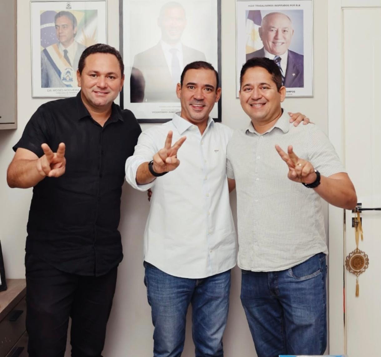 Júnior Diamantino declara apoio a Vicentinho no segundo turno
