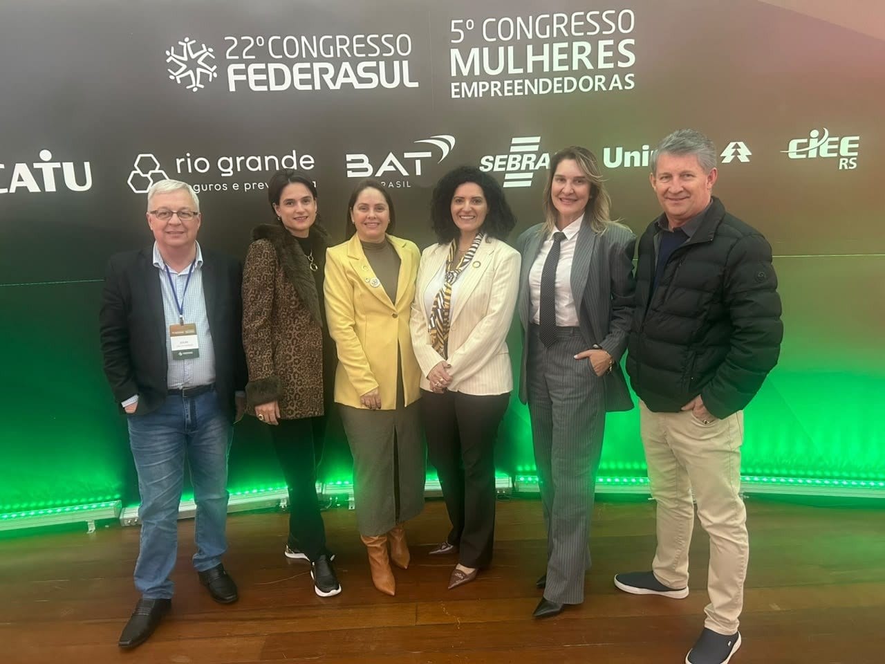 Lideranças da Região Central foram a Gramado para os congressos da FEDERASUL