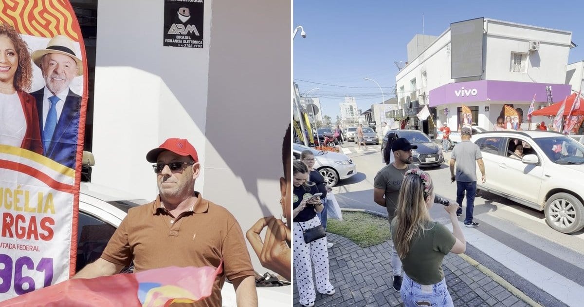 Júlia Zanatta provoca petistas em Içara: “Cadê a picanha que o Lula prometeu?”