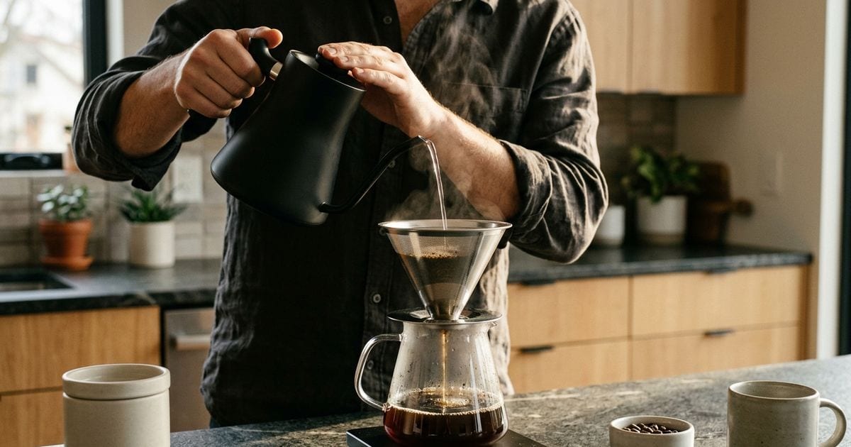 Adeus aos filtros de café de papel para sempre: Uma alternativa italiana de aço inoxidável reutilizável está conquistand
