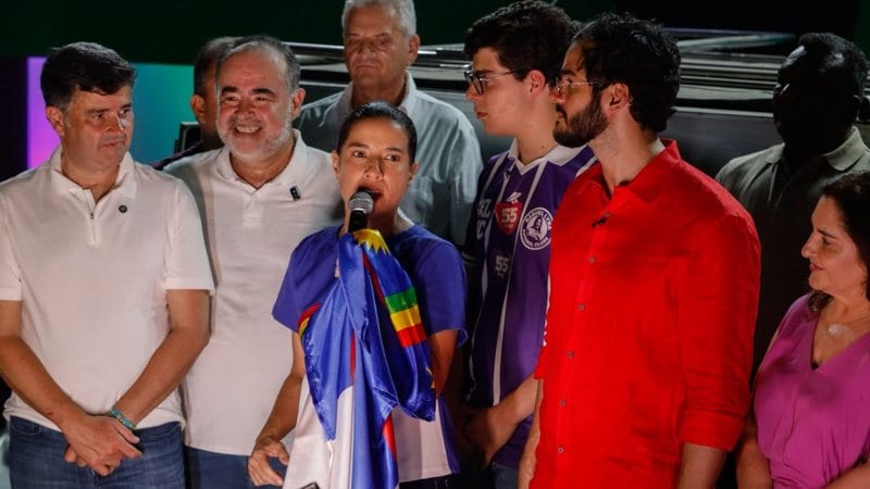 Raquel Lyra inicia campanha com atos em Recife, Caruaru e Petrolina