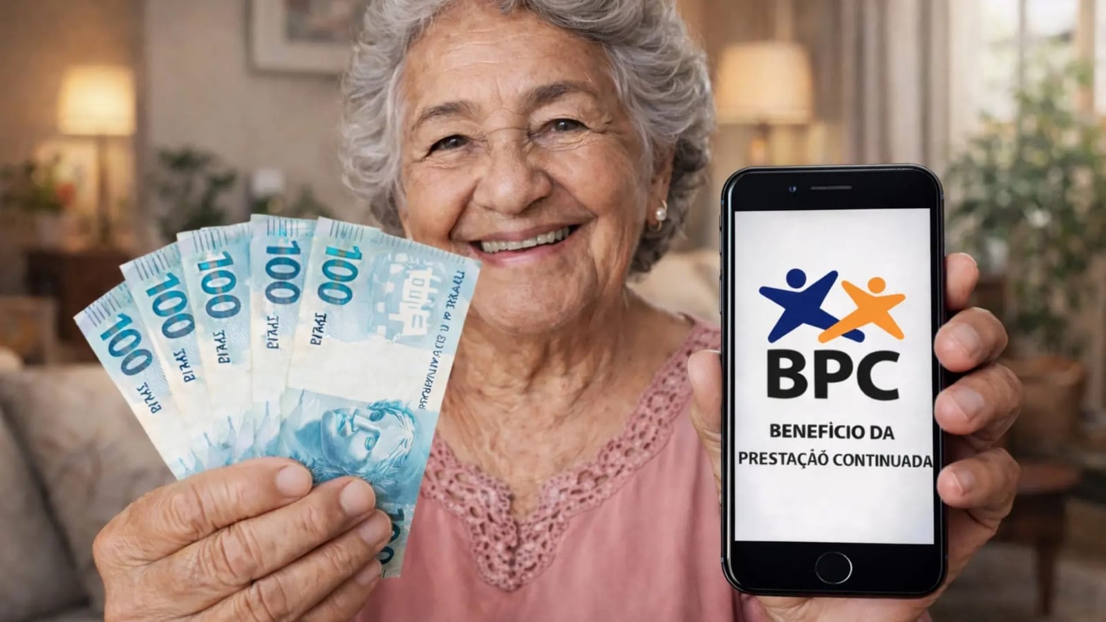 Idoso sem contribuição pode receber BPC de R$ 1.621 por mês em 2026