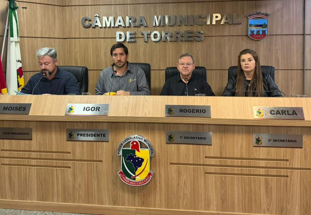 Câmara de Torres aprova projetos por unanimidade