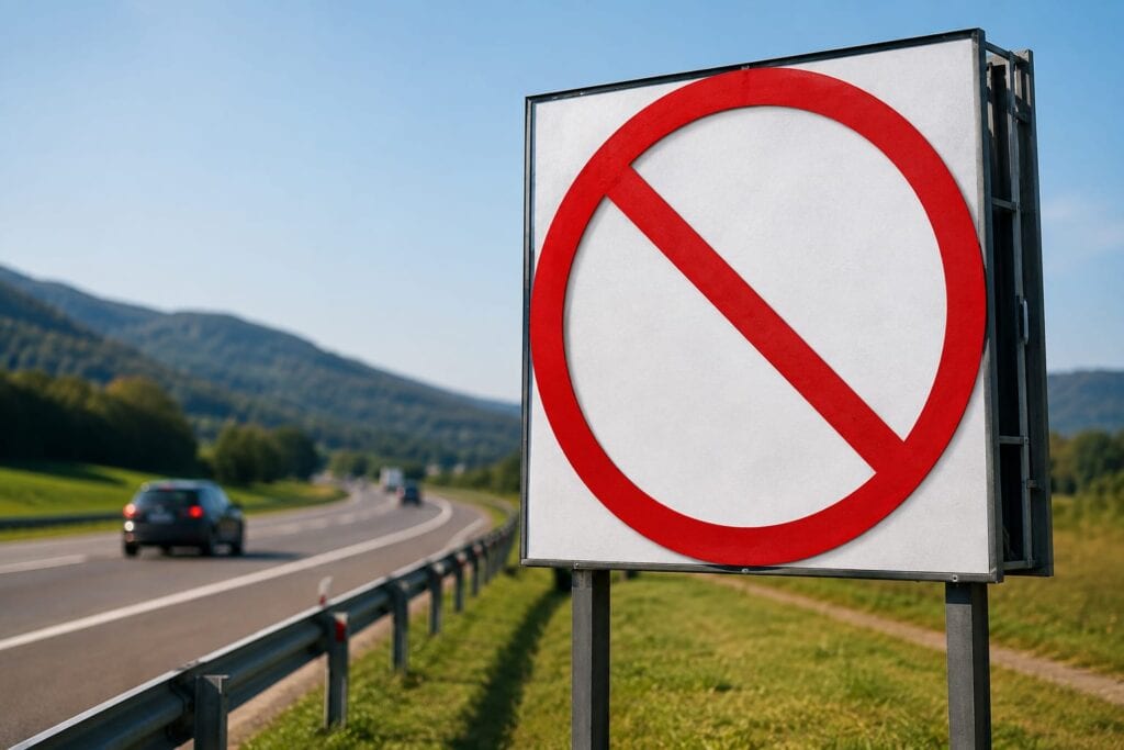 Proibição de propaganda eleitoral na faixa de domínio das rodovias federais