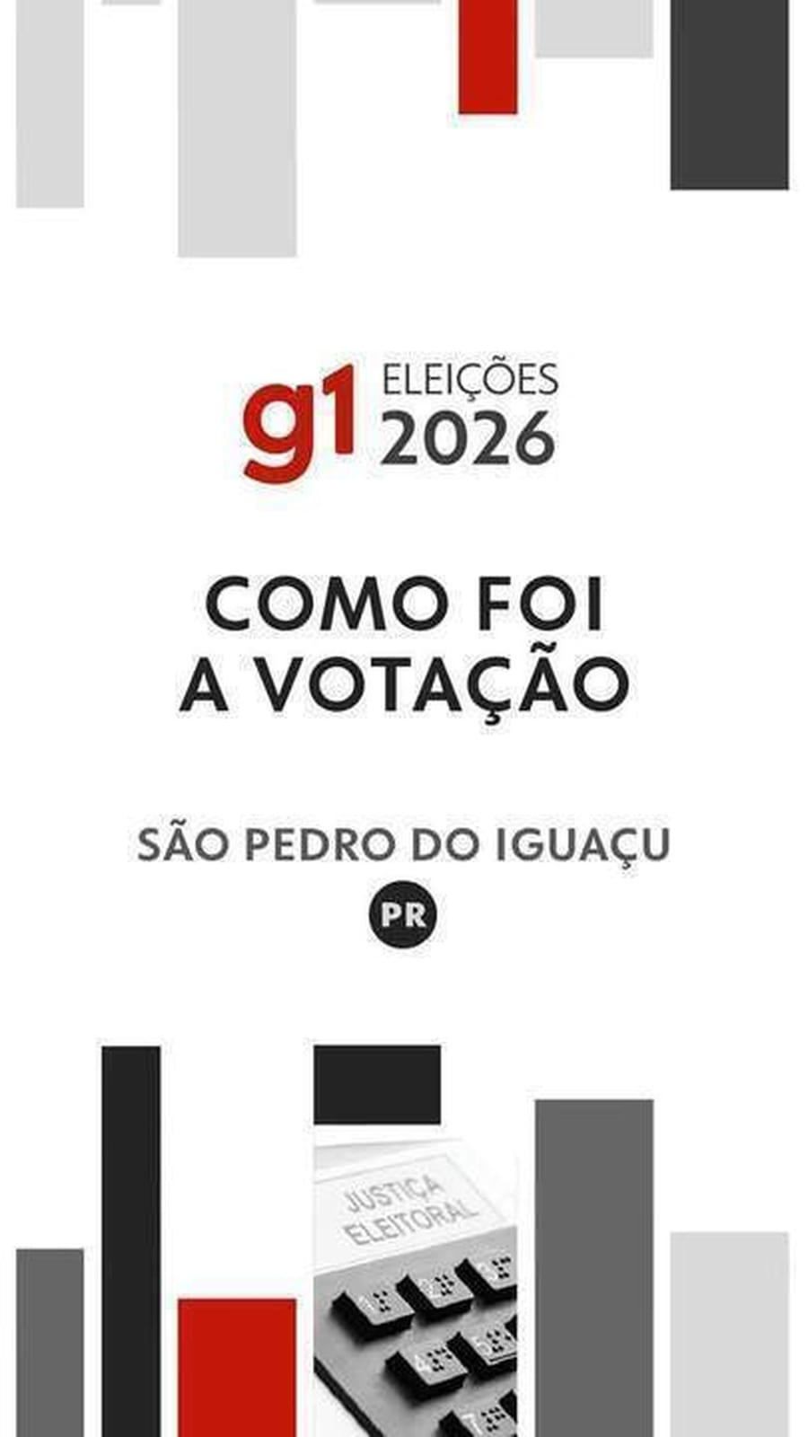 Resultado das eleições 2026 em São Pedro do Iguaçu (PR): votação para presidente no Salão Paroquial de Marco Três, na 14