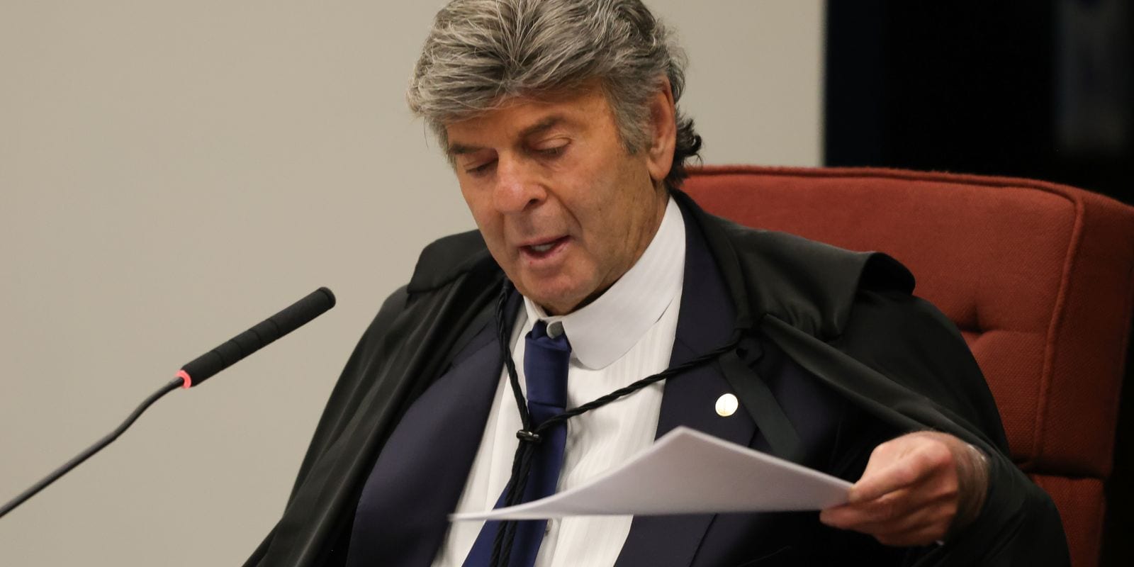 Fux será relator de ação sobre idas da esposa de Moraes ao Senado
