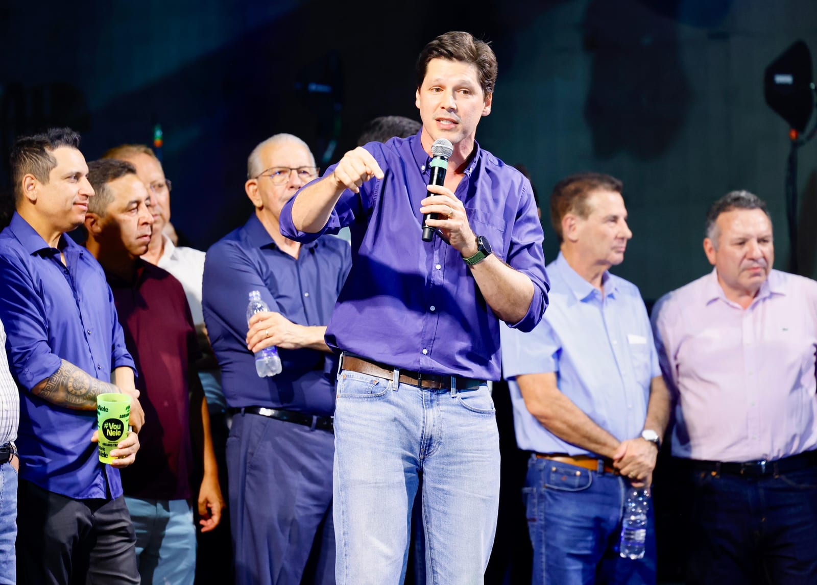 Daniel diz que pode vencer no 1º turno com 50% dos votos válidos
