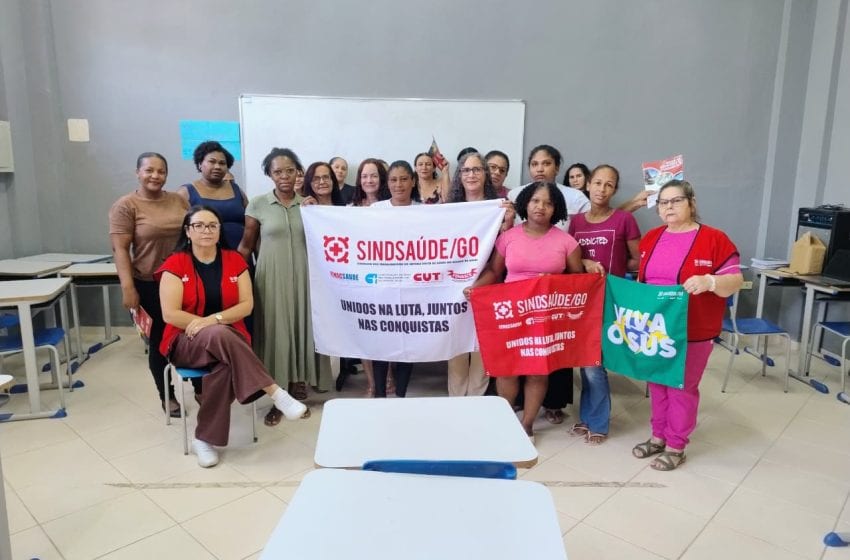 Sindsaúde realiza assembleia com trabalhadores(as) da saúde de Cavalcante e cobra resposta da Prefeitura sobre aumento d