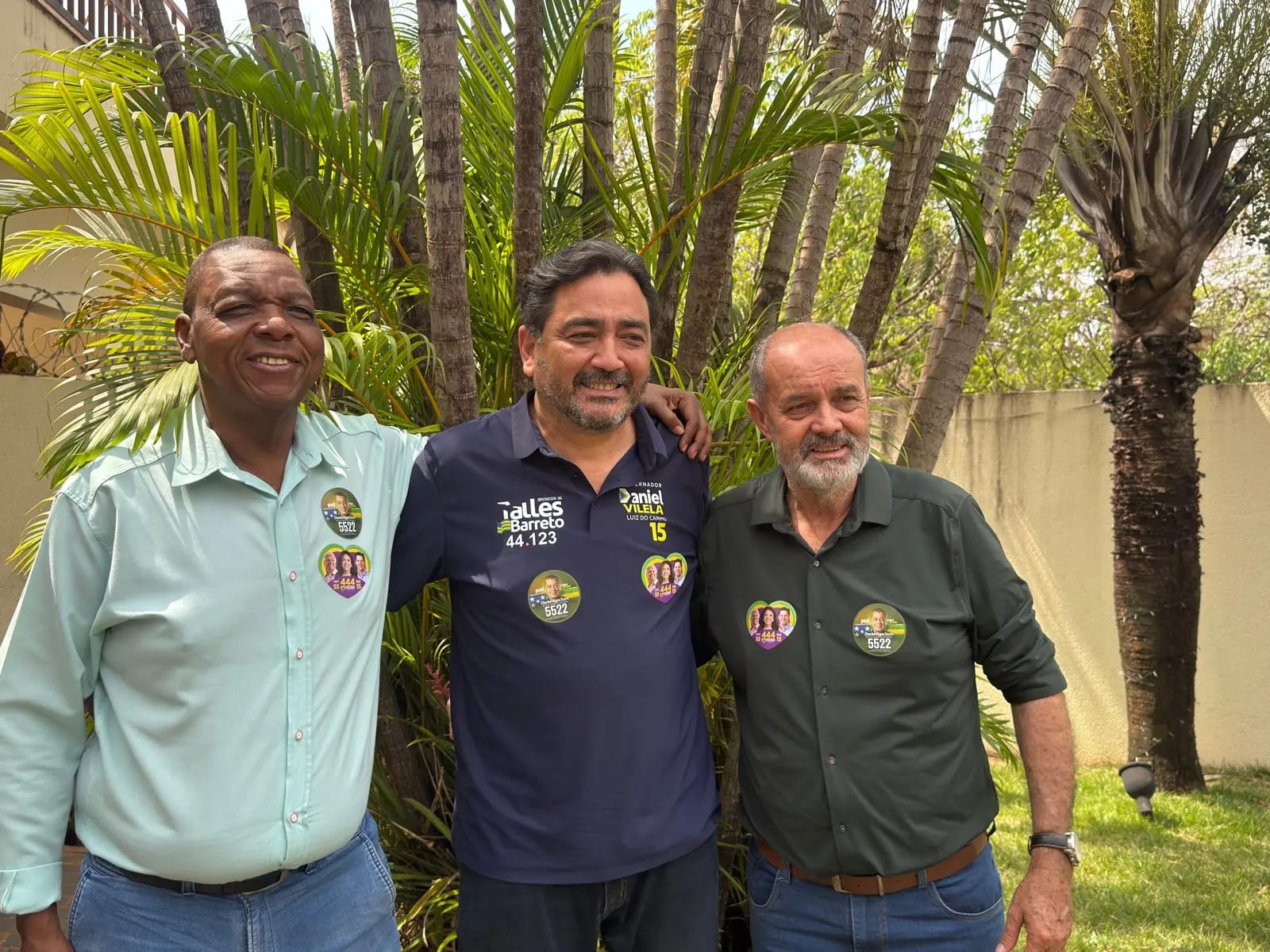 Prefeito de Itumbiara e presidente da Câmara declaram apoio à reeleição de Talles Barreto
