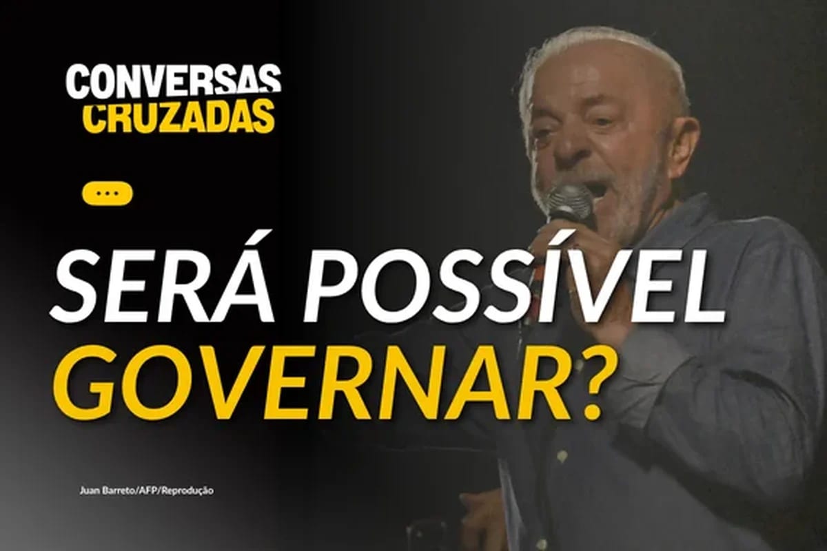 Conversas Cruzadas analisa virada de Lula e os desafios para o próximo mandato; assista ao vivo
