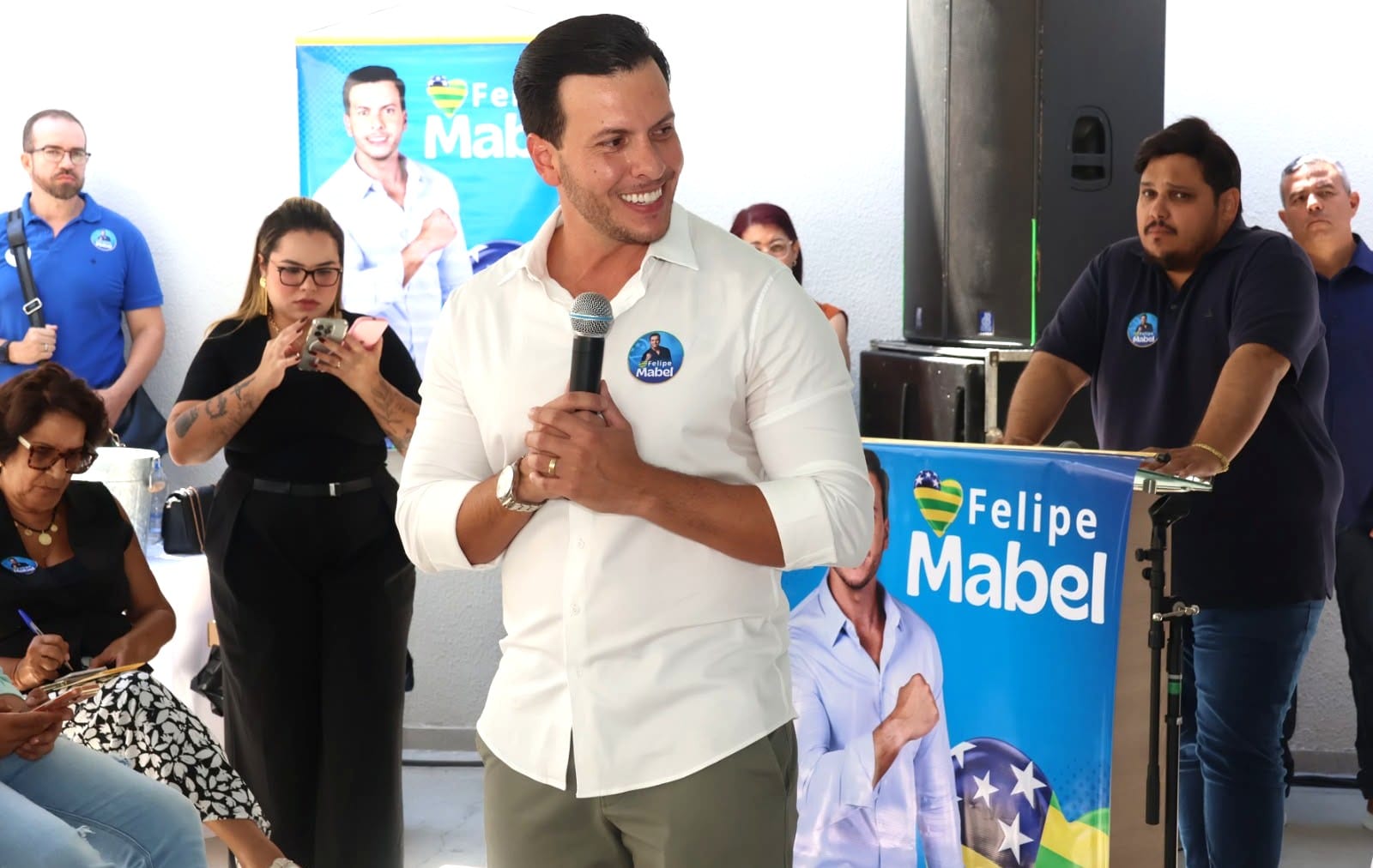 Felipe Mabel aparece melhor entre novatos na disputa pela Alego