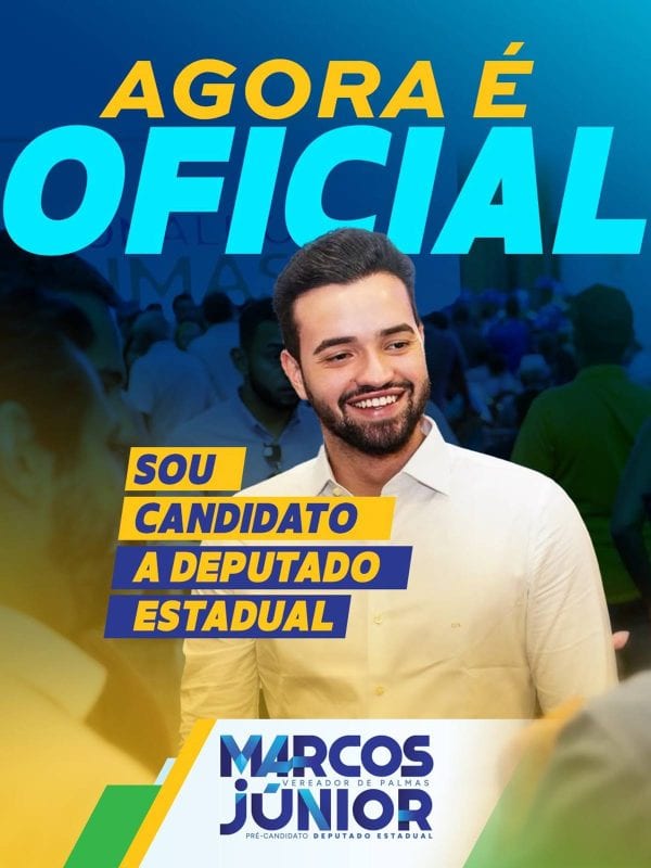 Marcos Júnior oficializa candidatura à Assembleia Legislativa