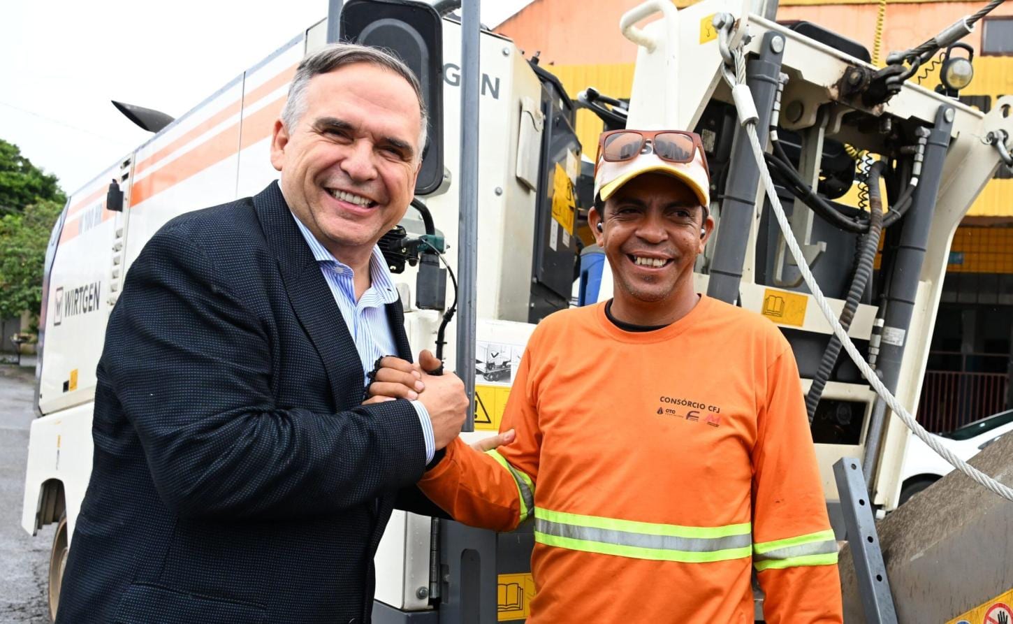 Sandro Mabel acelera obras e serviços em Goiânia: mutirões, asfalto e BRT