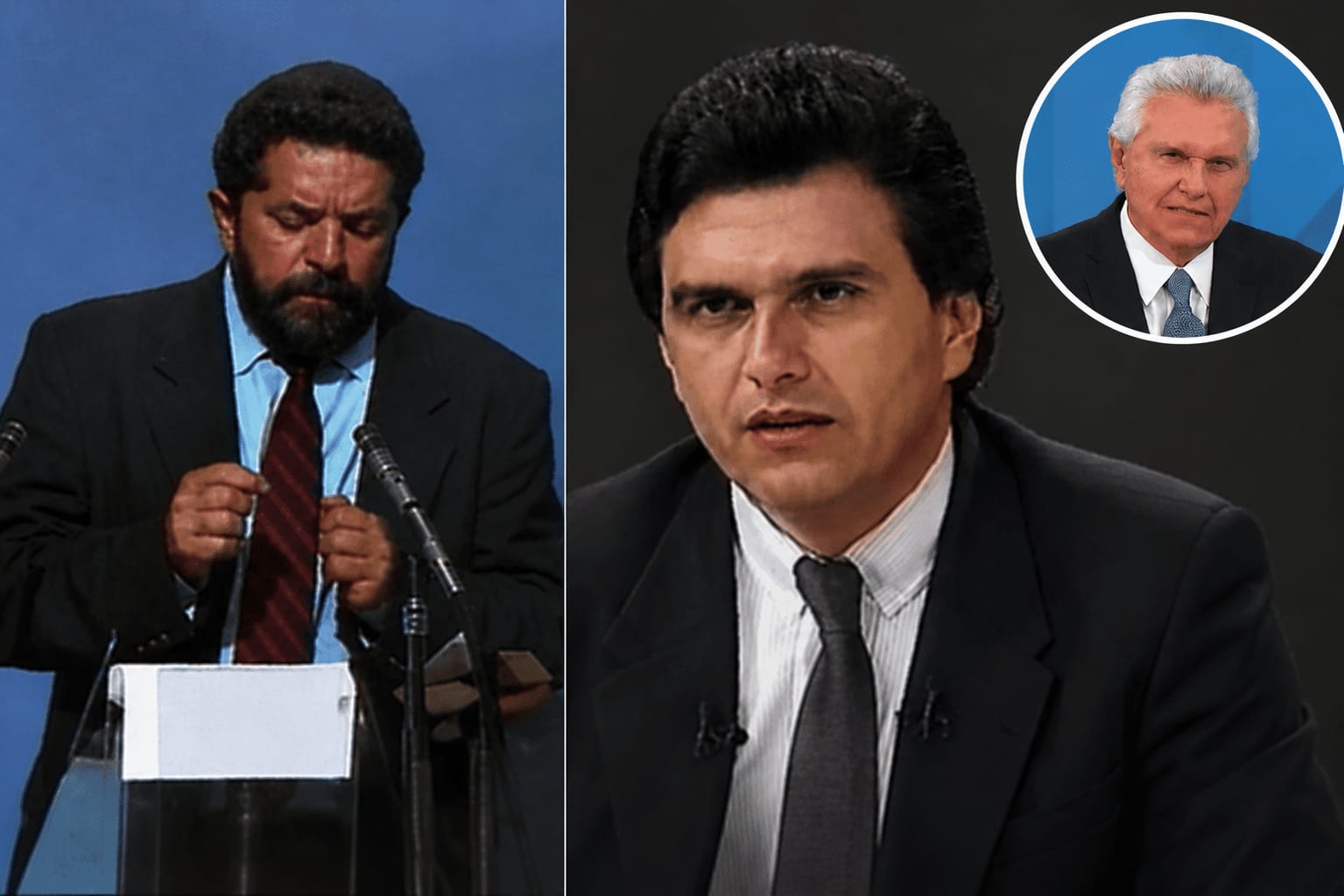 Vídeo de 1989 de Lula sobre Caiado viraliza após sabatina no JN
