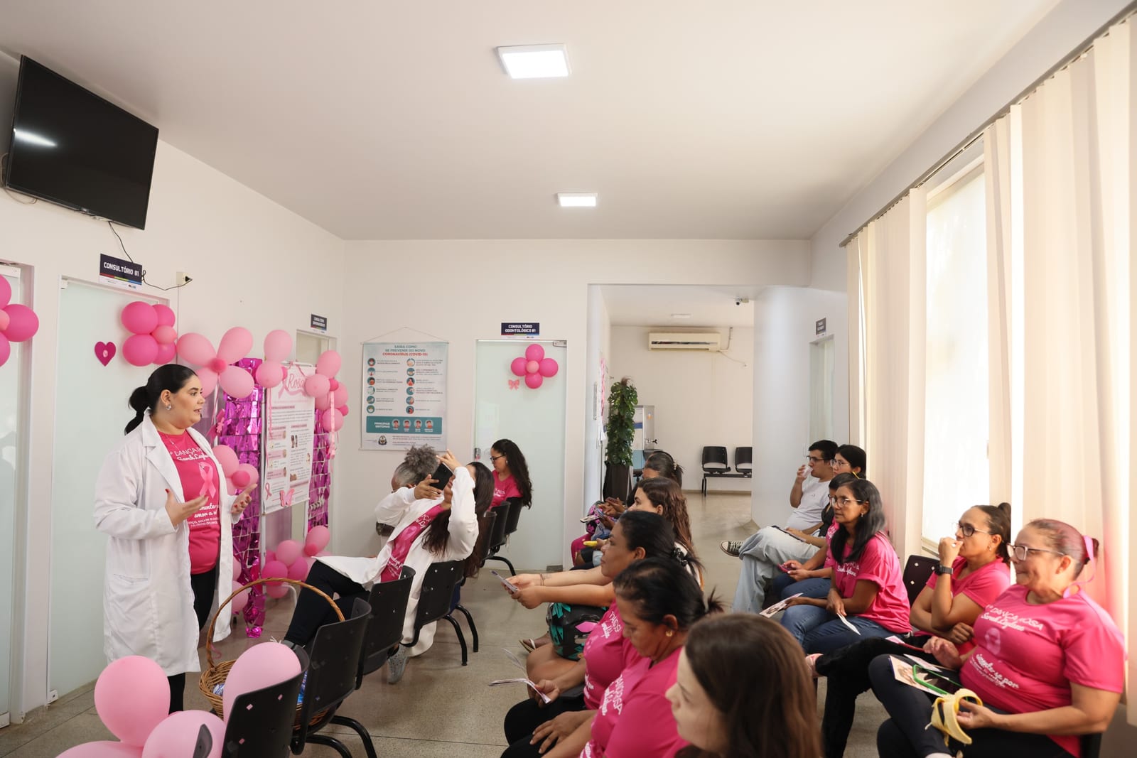 Outubro Rosa: Prefeitura de Palmas amplia atendimentos e reforça ações de prevenção à saúde da mulher