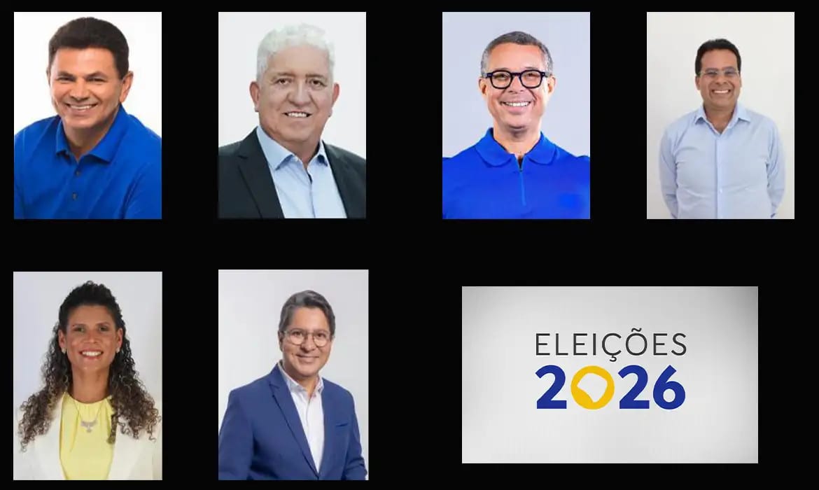 Seis candidatos disputam o governo de Sergipe