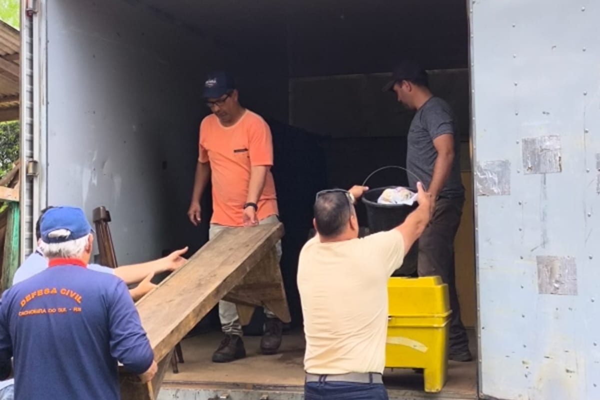 Prefeitura inicia desmobilização do abrigo da Fenarroz e famílias voltam para casa
