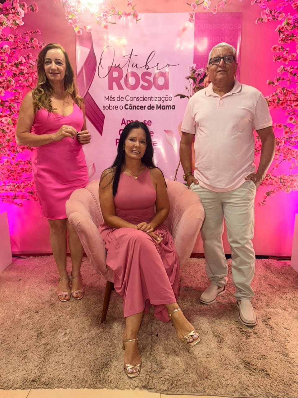 Secretaria de Saúde de Figueirópolis conclui Outubro Rosa com noite de conscientização