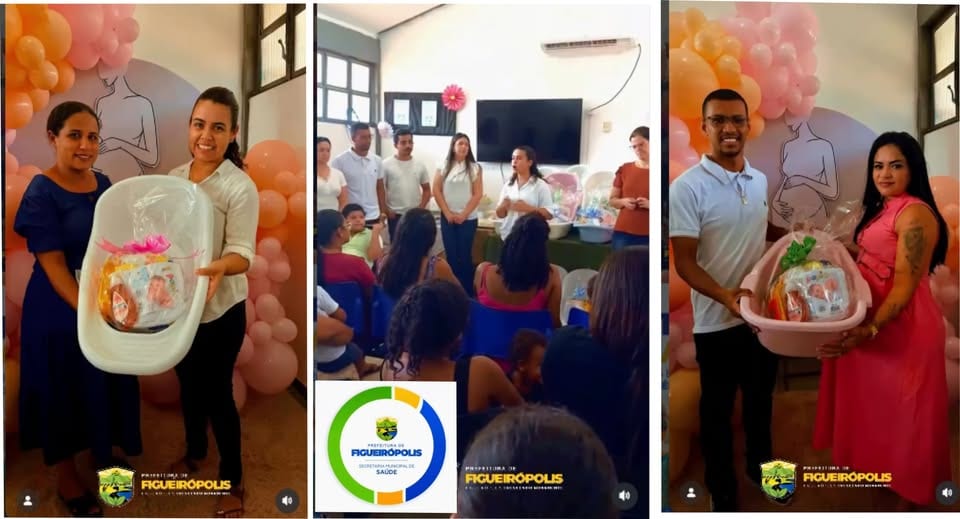 VIDEO – Secretaria Municipal de Saúde Figueirópolis realiza encontro com as gestantes do município que estão realizando