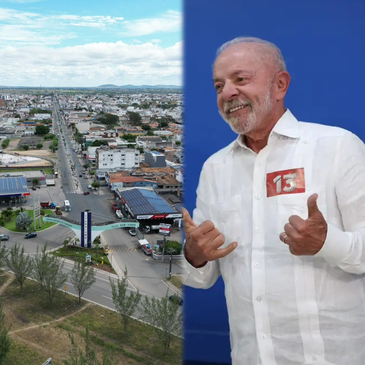 Segundo turno em Itabaiana: Lula teve 6.806 votos a mais que no primeiro turno e Flávio subiu apenas 647 votos