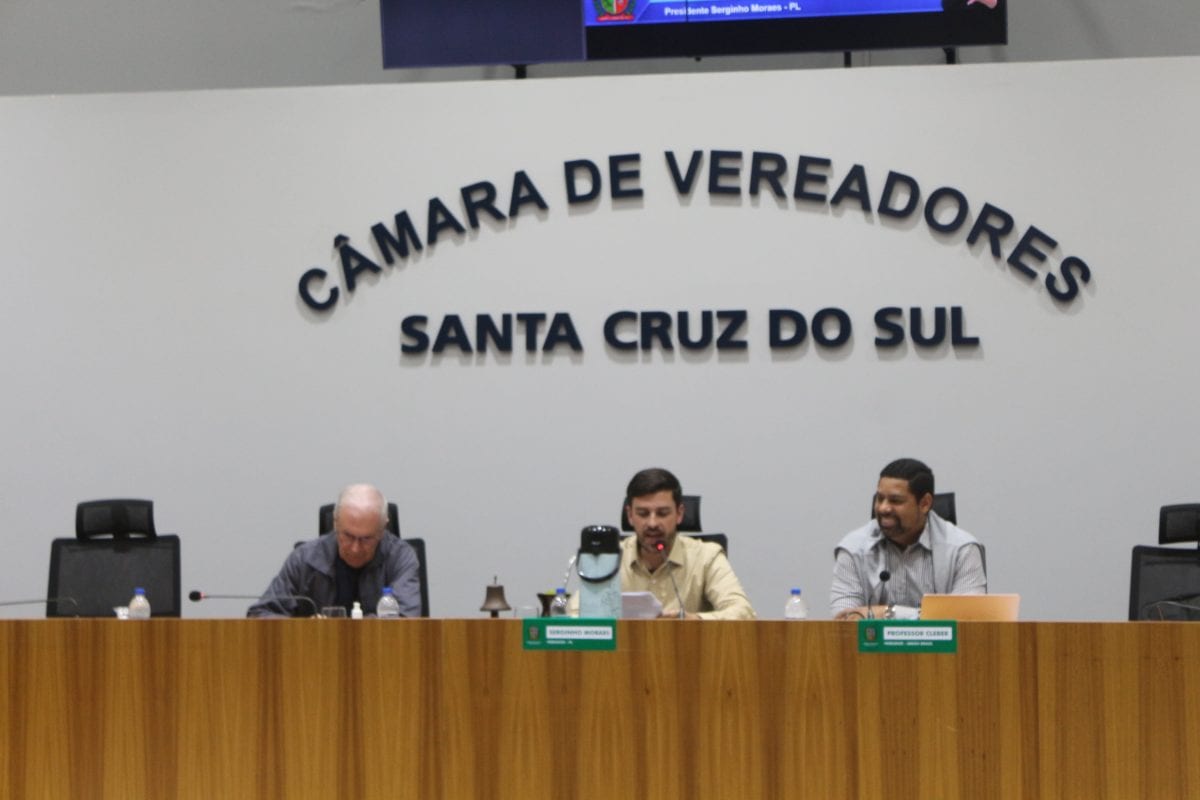 Três projetos são aprovados pelo Legislativo