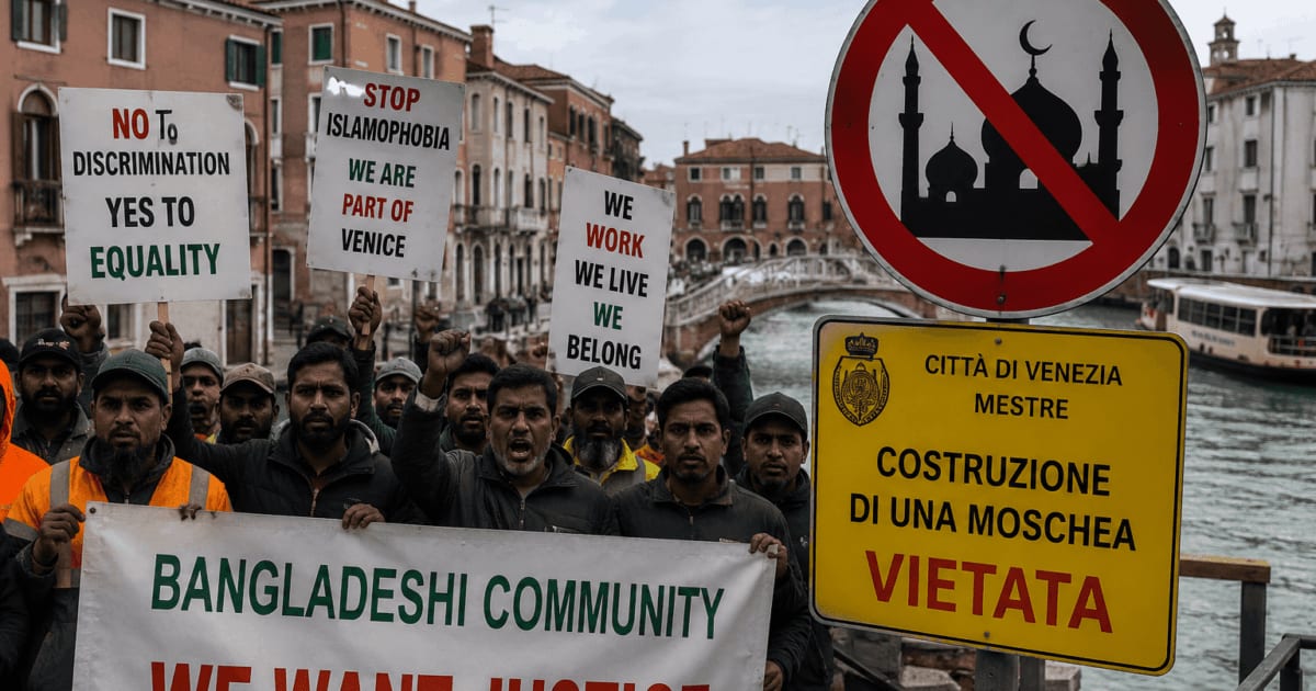 "Veneza proíbe construção de mesquita em Mestre"