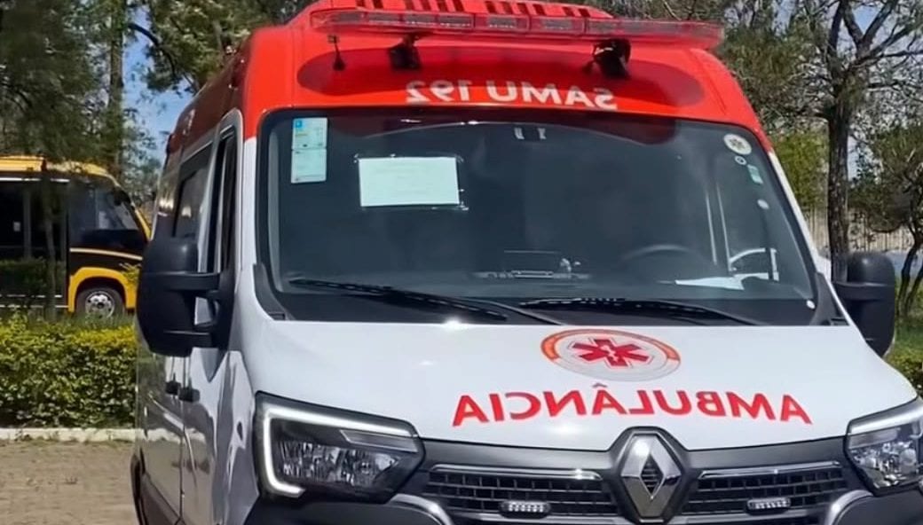 Alegrete recebe nova ambulância pelo programa federal de renovação do Samu