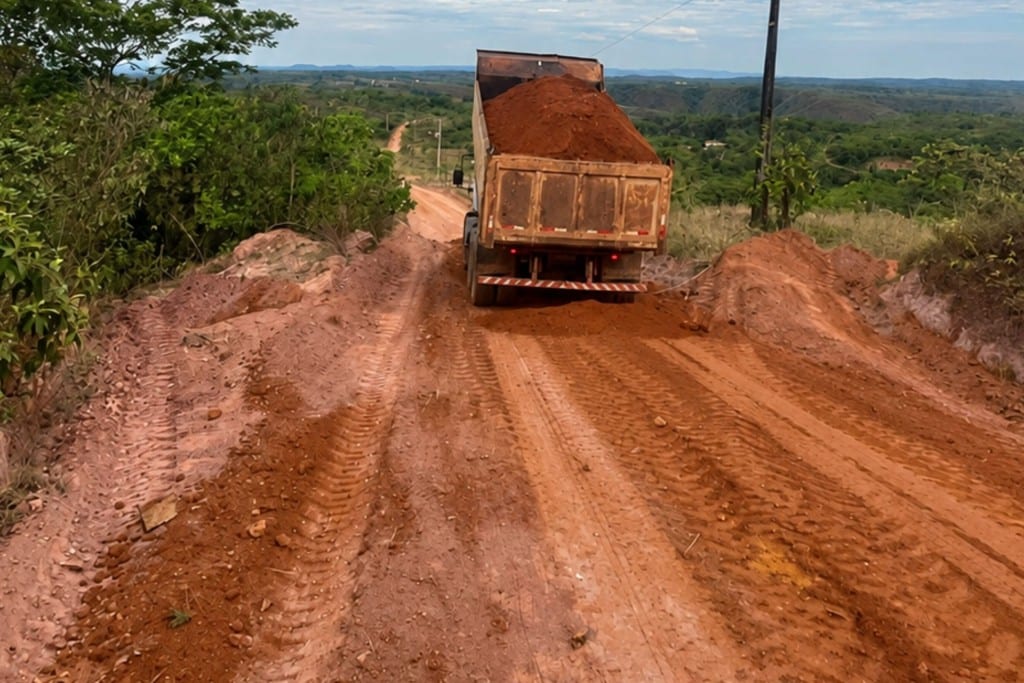 Recuperação de estradas melhora rotina de 69 famílias da zona rural de Cuiabá