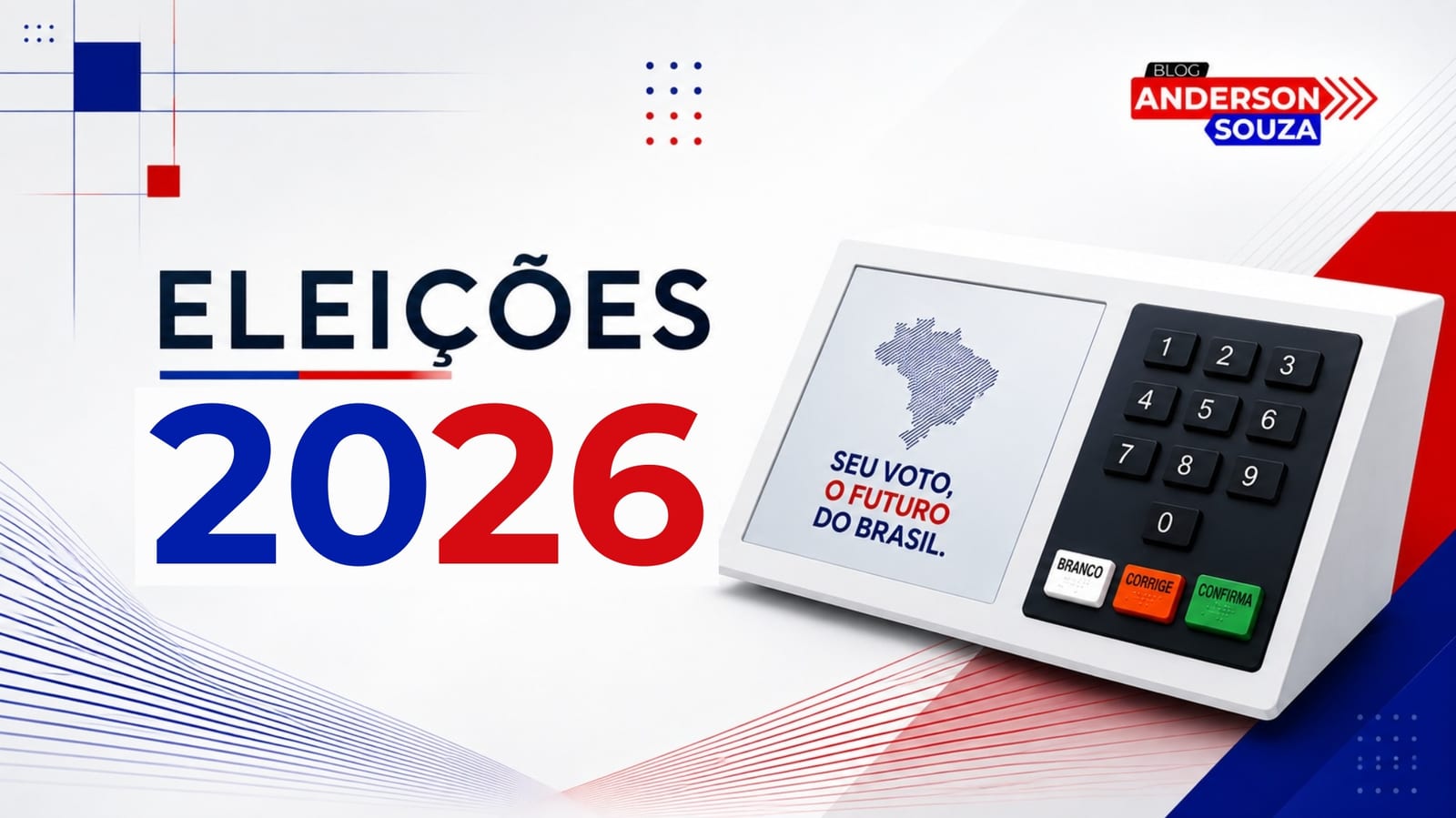 Eleições 2026: Flavio Bolsonaro termina a apuração na frente para a Presidência da República, com 59,88%