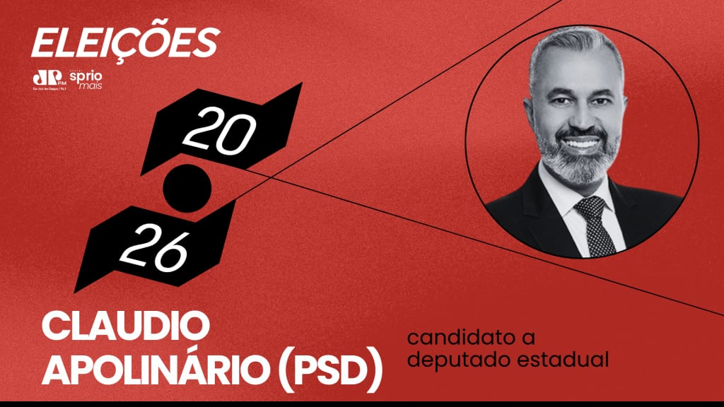 Claudio Apolinário, candidato a deputado estadual – Eleições 2026