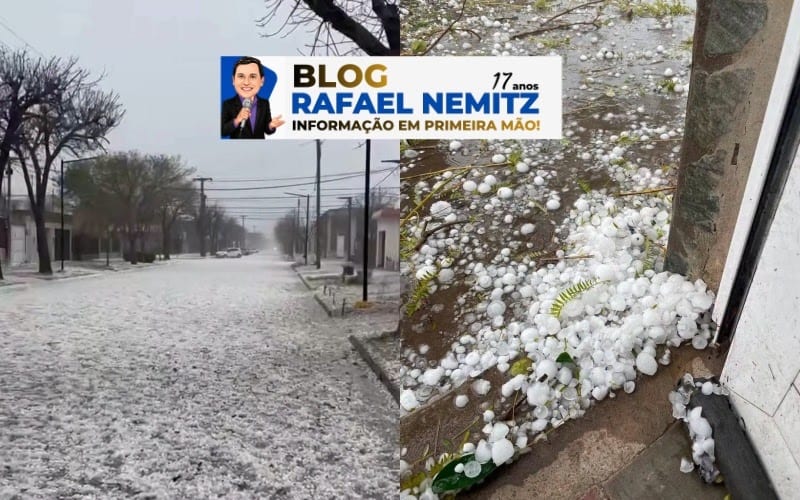 ARGENTINA | Forte queda de granizo atinge General Ramírez, em Entre Ríos