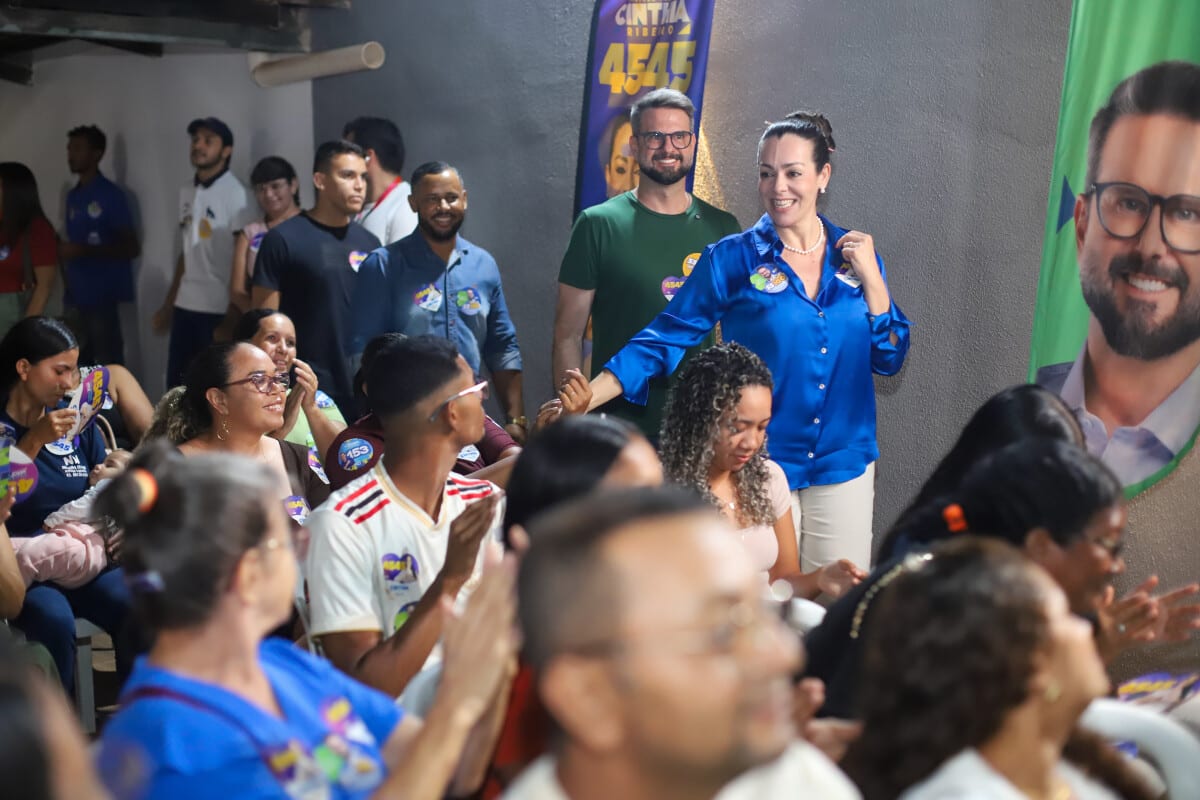 Cinthia Ribeiro e Mantoan reuniram lideranças na região sul de Palmas