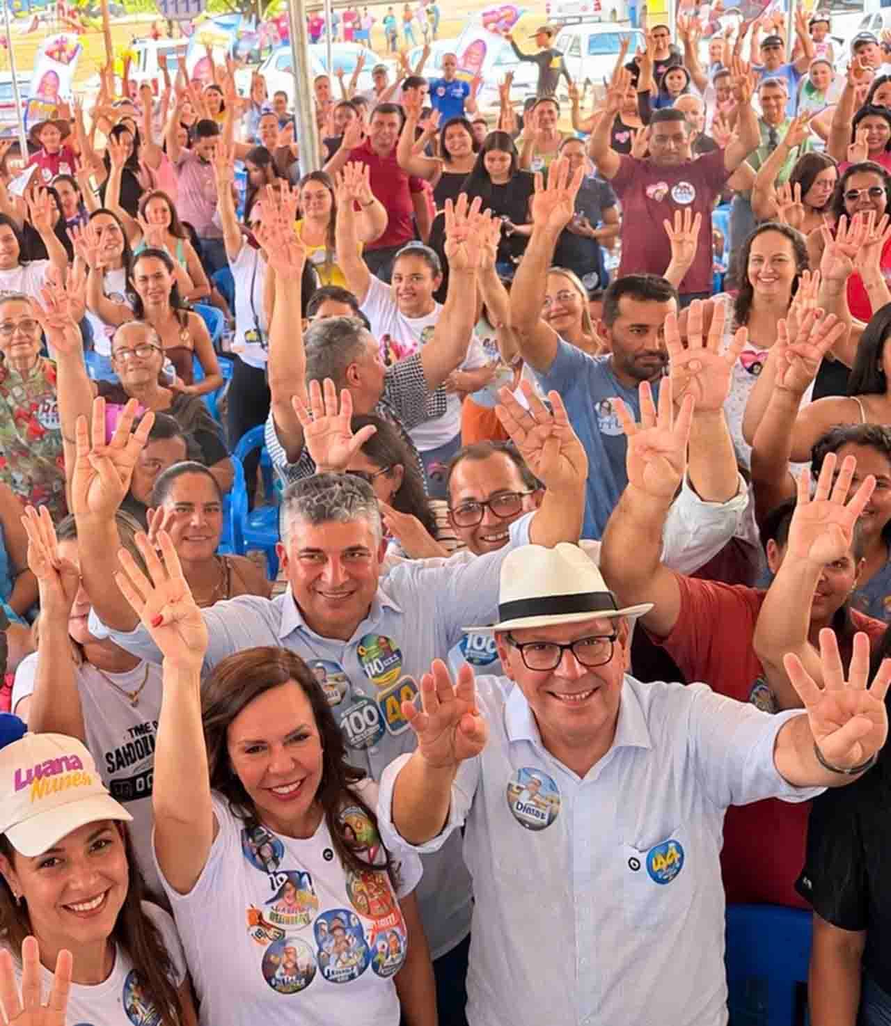 Ronaldo Dimas fortalece base no Sul do Tocantins em caravana com Professora Dorinha