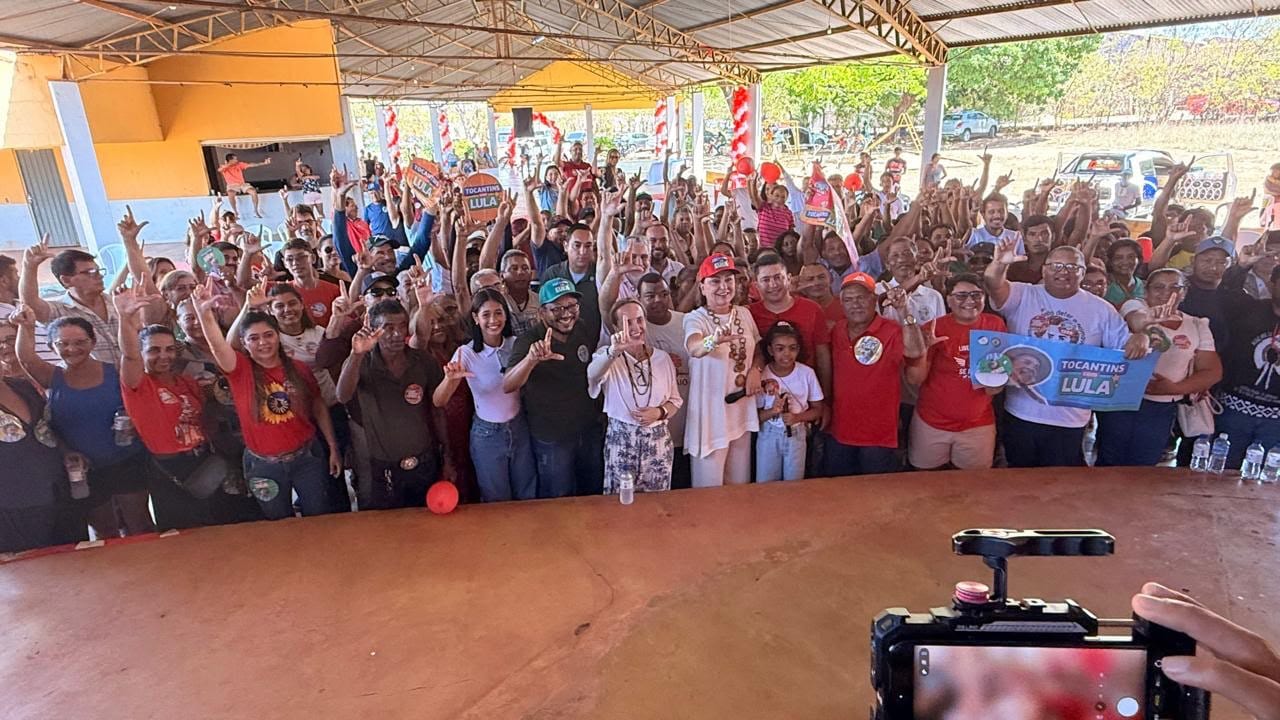 Caravana 'Tocantins com Lula' termina no Bico do Papagaio