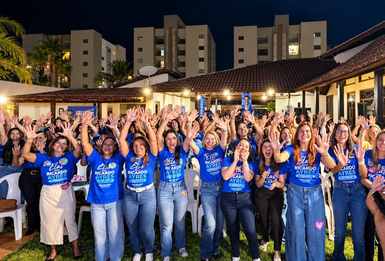 Movimento ‘Elas com Ricardo Ayres’ Mobiliza Centenas de Mulheres para Diálogo e Propostas em Palmas