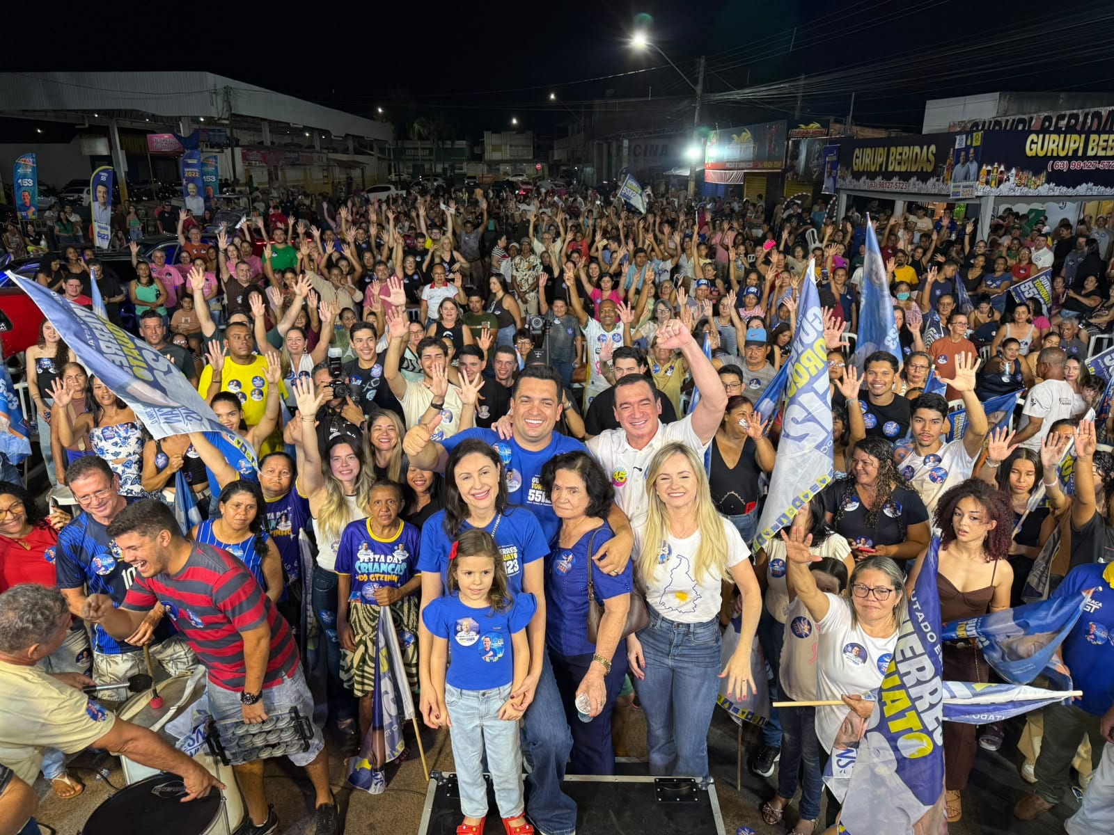 Torquato e Alexandre reúnem multidão em Gurupi na terça-feira, 29