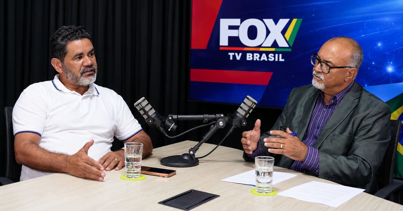 George Maranhão apresenta propostas sociais em entrevista à Fox TV Brasil
