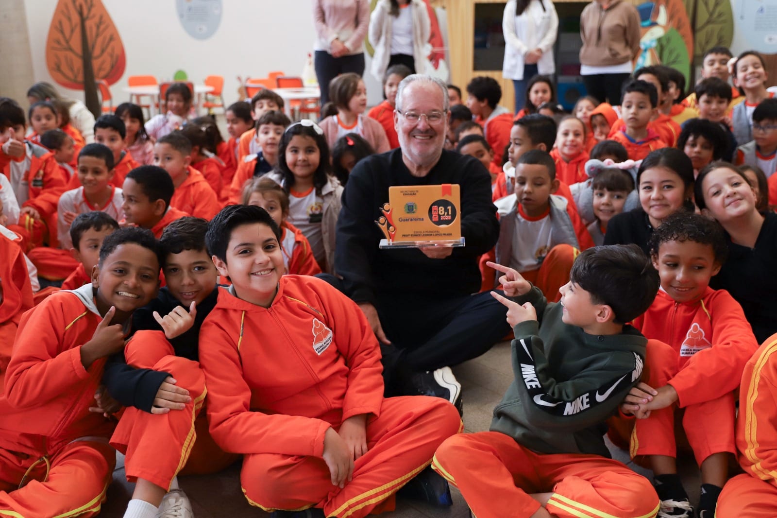 Guararema registra 7,9 no Ideb 2025 e premia todas as escolas