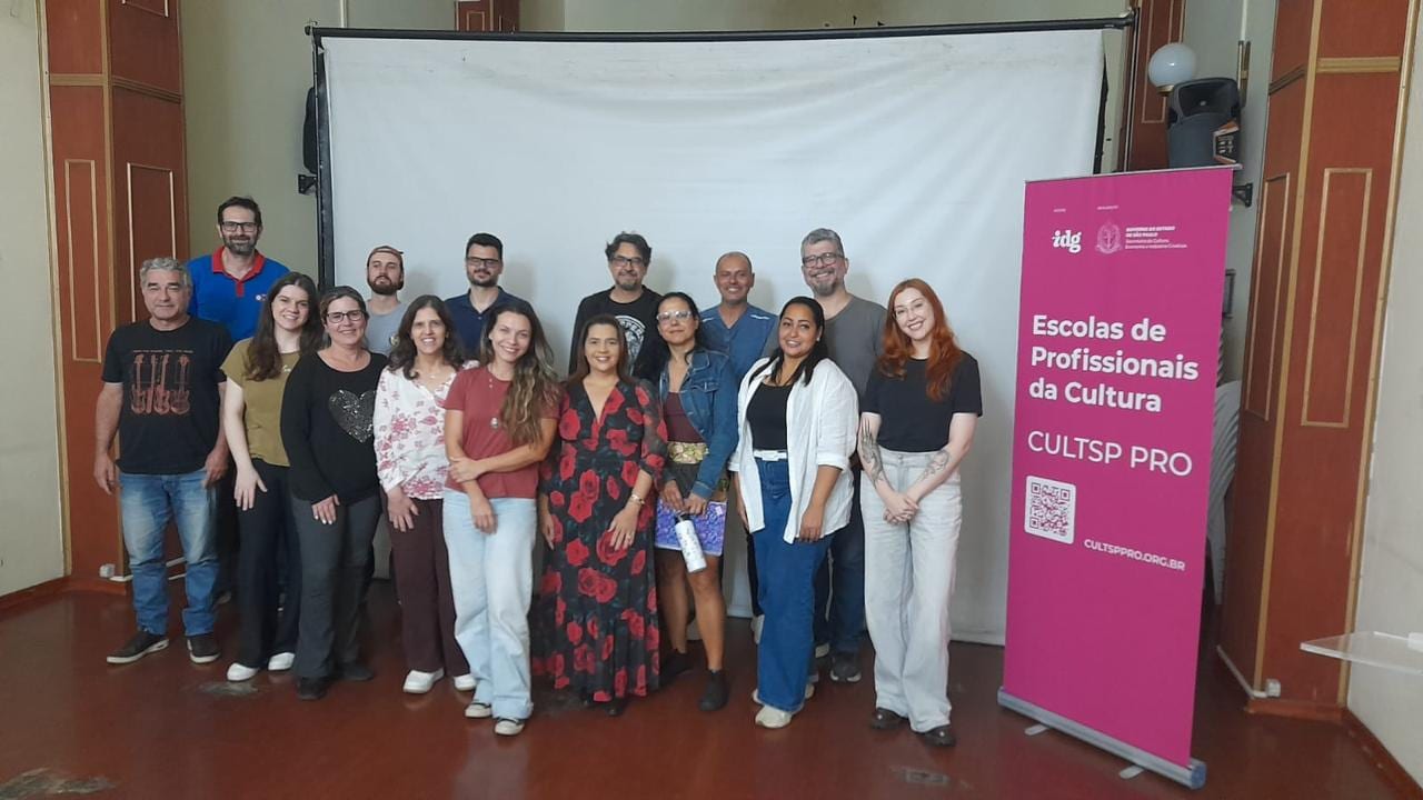 CULTSP PRO realiza curso de formação cultural no Centro Cultural de Valinhos