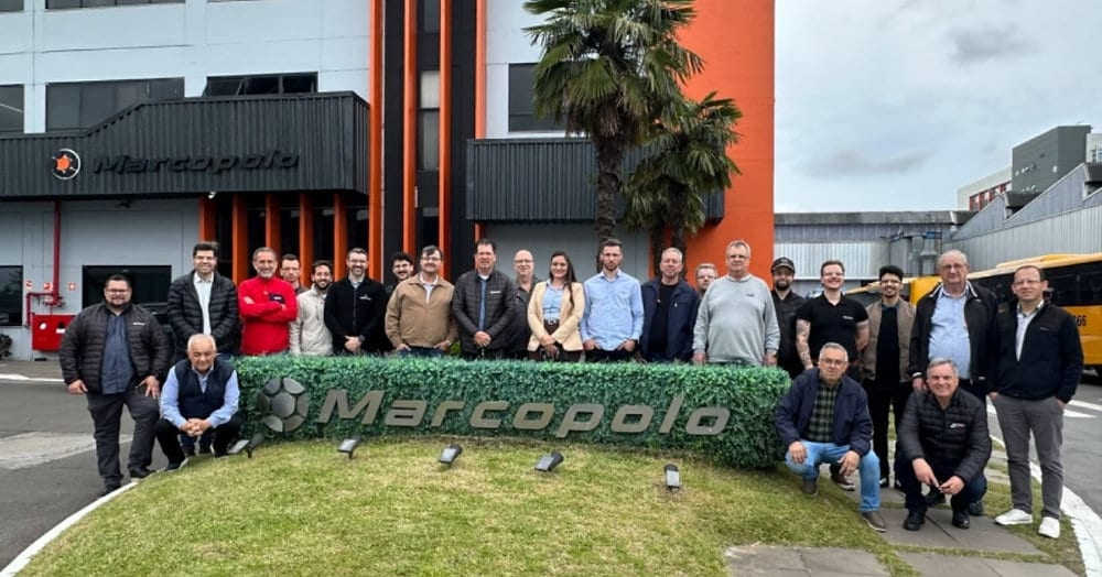 Prefeitura acompanha empresários de Cachoeira do Sul em visita à Marcopolo e à Mercopar