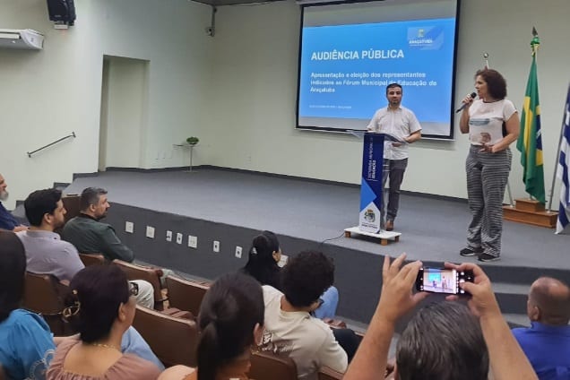 Fórum Municipal de Educação de Araçatuba define representantes para acompanhar políticas educacionais