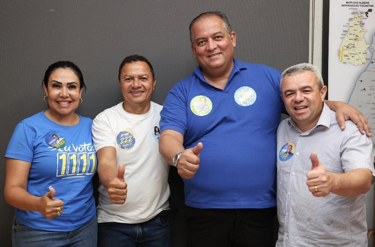 Eduardo Gomes recebe lideranças e reforça diálogo no Tocantins
