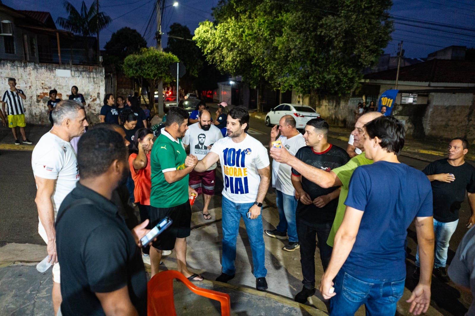 Guilherme Piai faz caminhadas na Zona Leste de Presidente Prudente