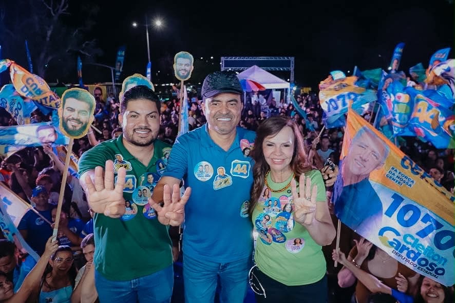 Dorinha e Atos Gomes atraem multidão de jovens em Palmas